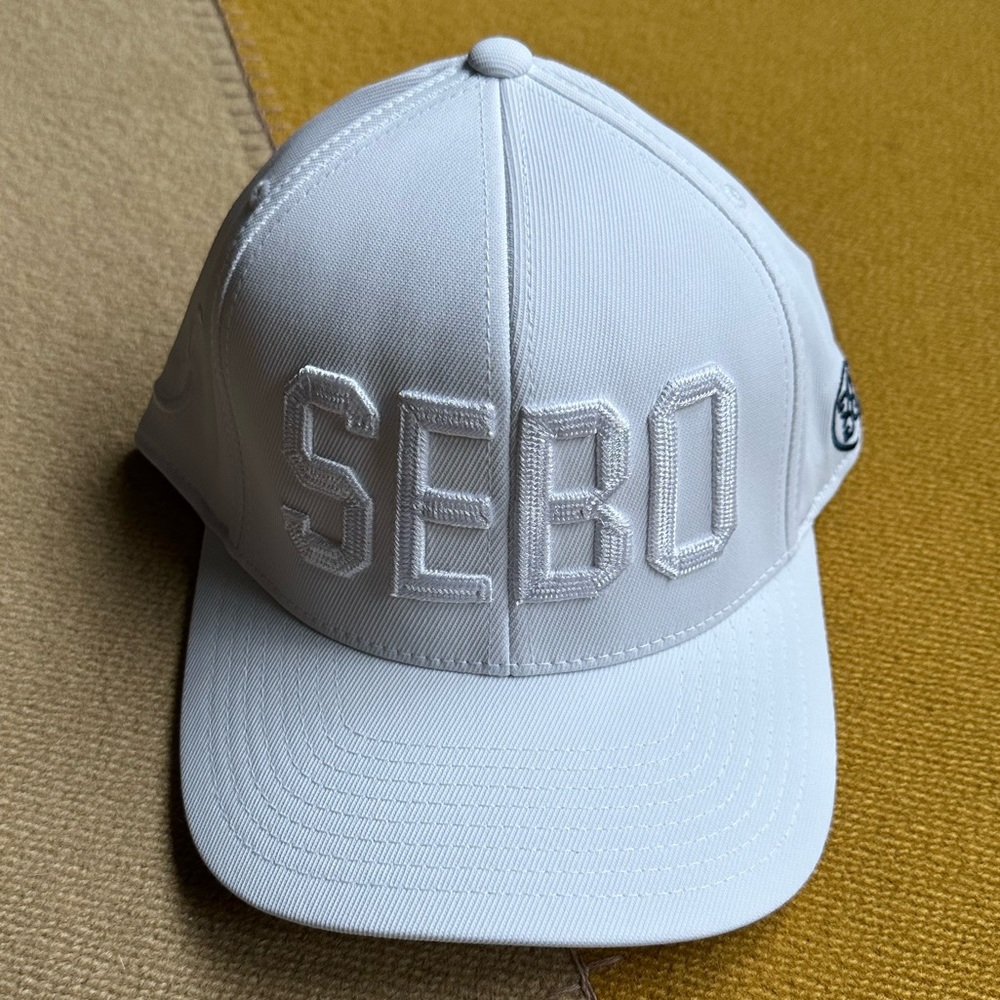 G/FORE Sebonack Golf Club Adjustable White SEBO Hat